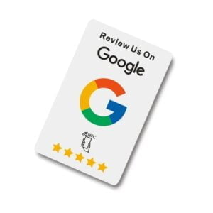 NFC Reviewkaart (Google uitvoering)