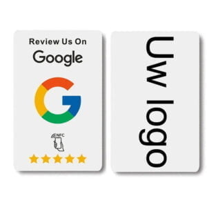 NFC Reviewkaart (tweezijdig bedrukt)