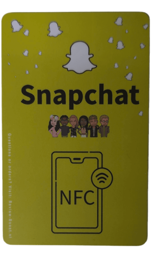 NFC Snapchat kaart