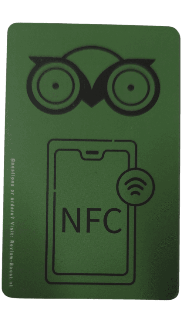 NFC Tripadvisor nfc kaart