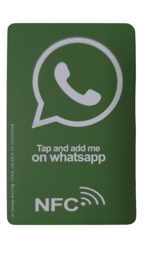 NFC Whatsapp nfc kaart