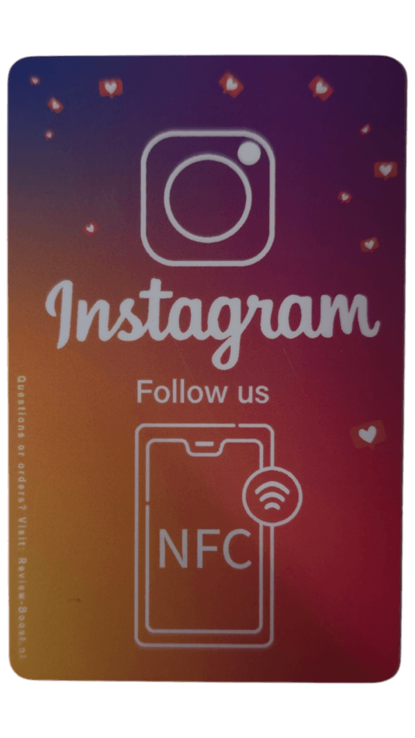 NFC Instagram kaart