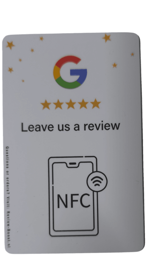 NFC Google wit kaart